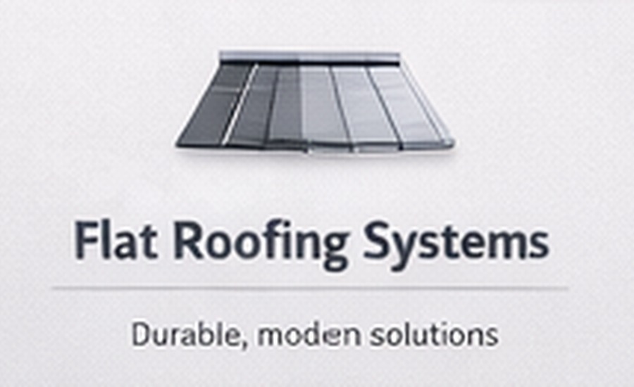 Flat roofing systems