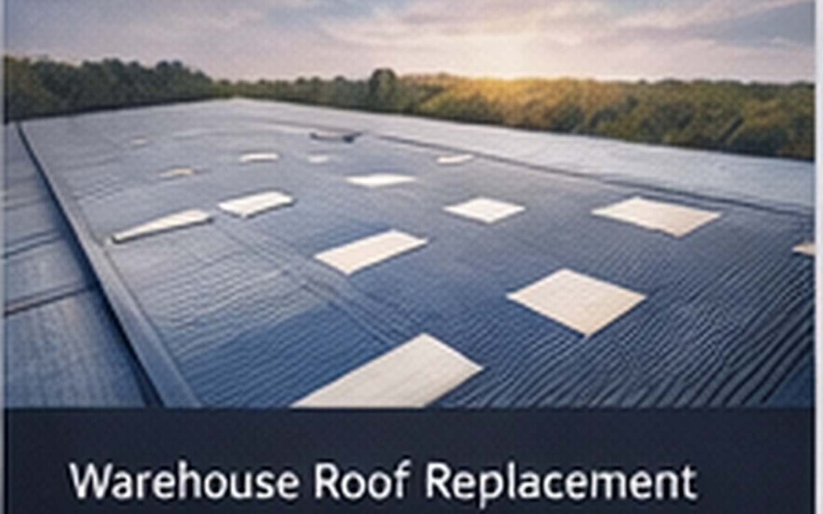 Warehouse roof replacement